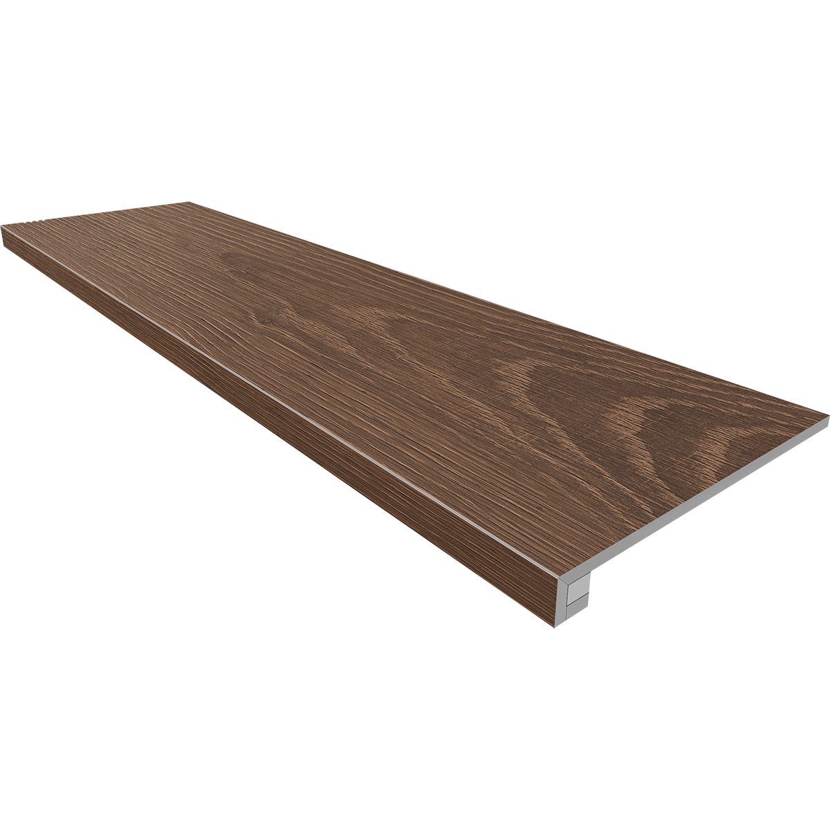 Комплект (Ступень AV04 (33x160) непол. (прямоугол. бортик) без насечек + Подступенок (14,5x160))