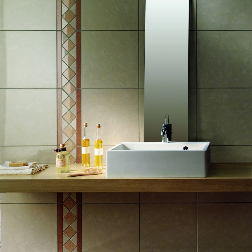 Плитка для ванной комнаты - фото примеров применения в дизайне интерьера