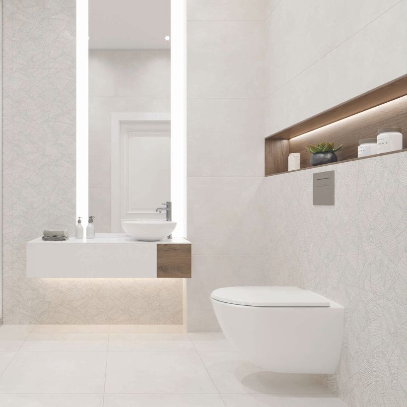 Ванная в скандинавском стиле