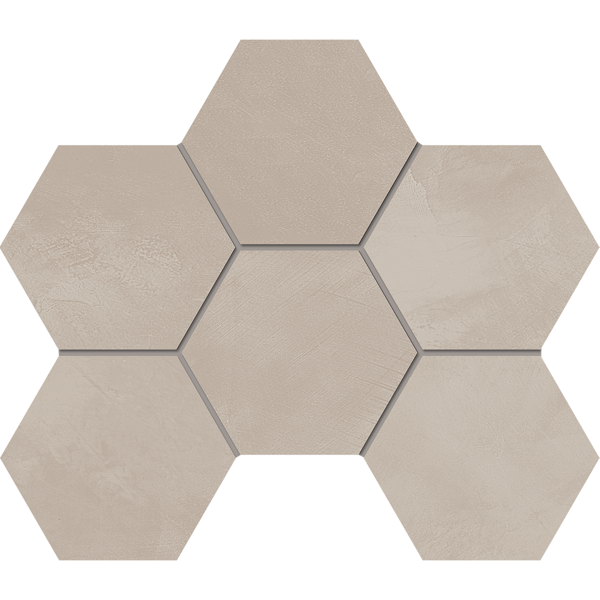 Мозаика GF02 Hexagon 25x28,5 непол.