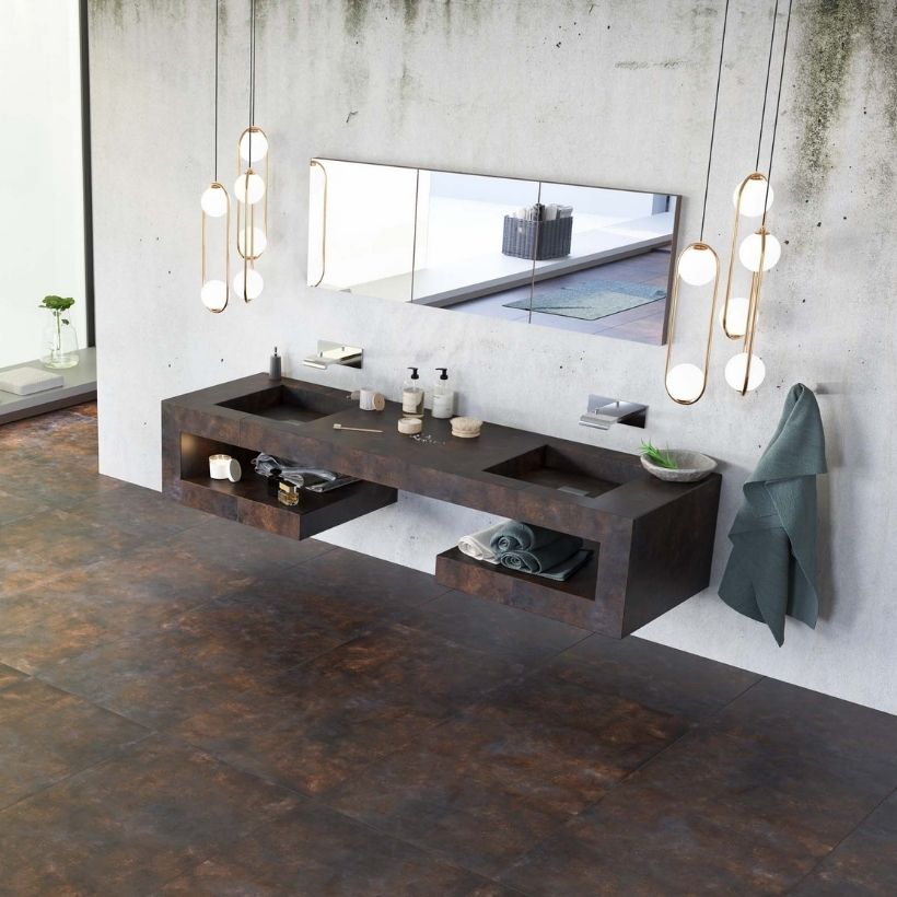  Ванная в стиле лофт