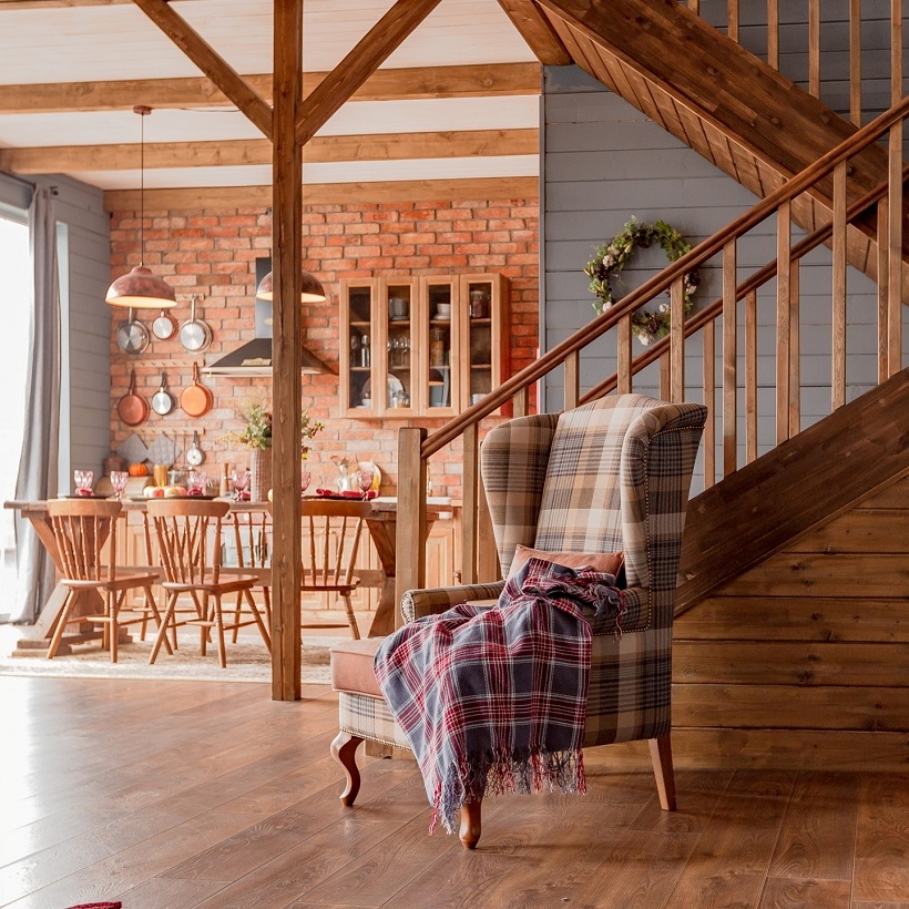 Стиль кантри в интерьере: создаем атмосферу загородной жизни