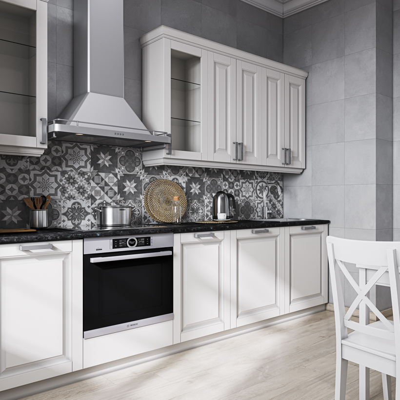 Плитка на стенах кухни - особенности выбора и фото примеров дизайна интерьеров