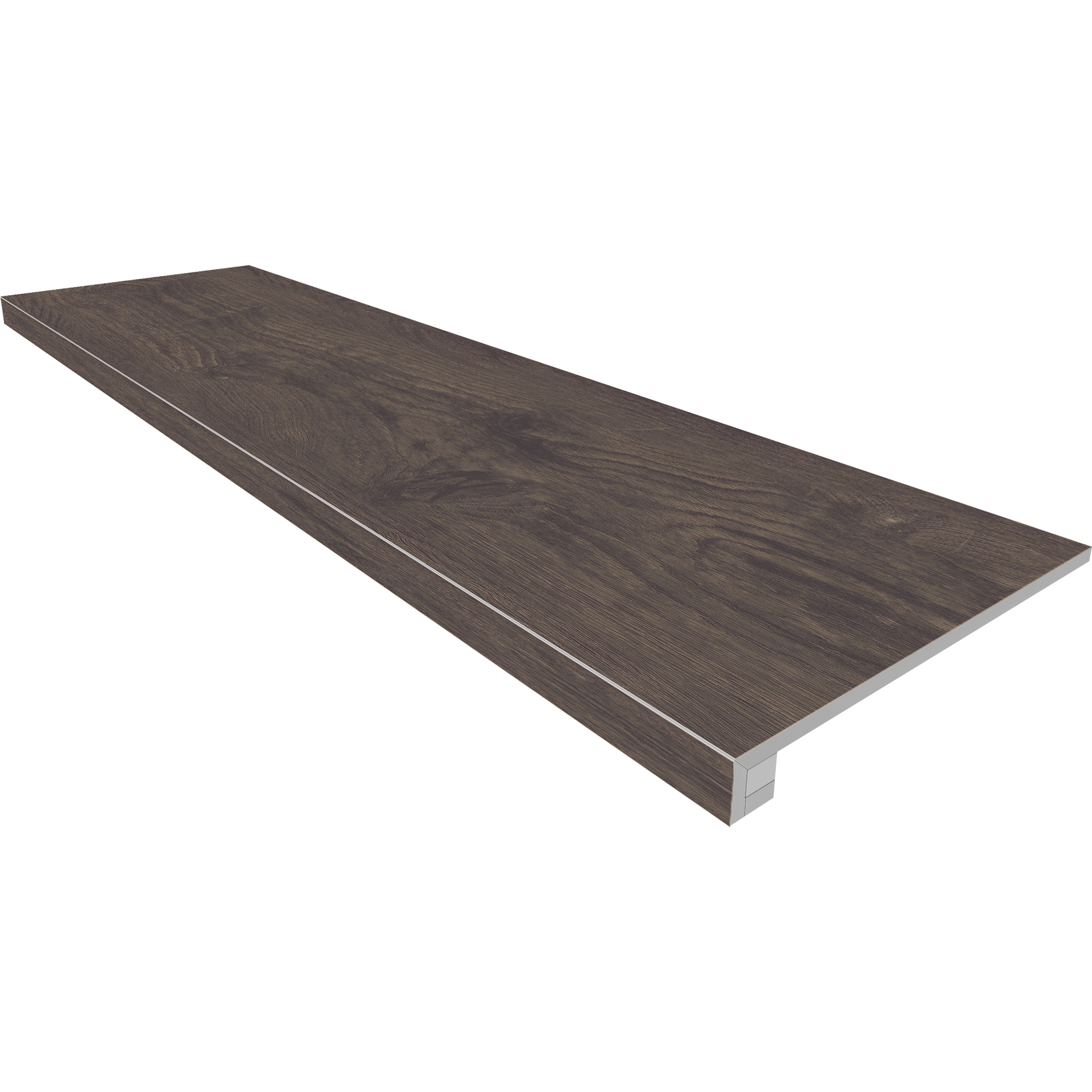 Комплект (Ступень SI04 (33x120) непол. (прямоугол. бортик) без насечек + Подступенок (14,5x120))