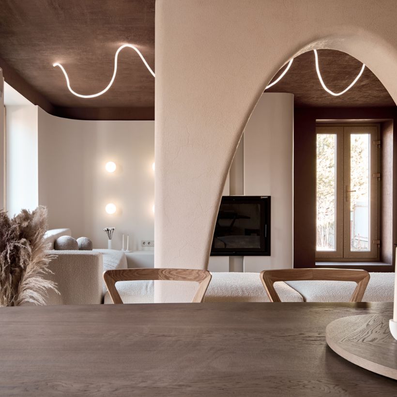 Гостиная для многодетной семьи