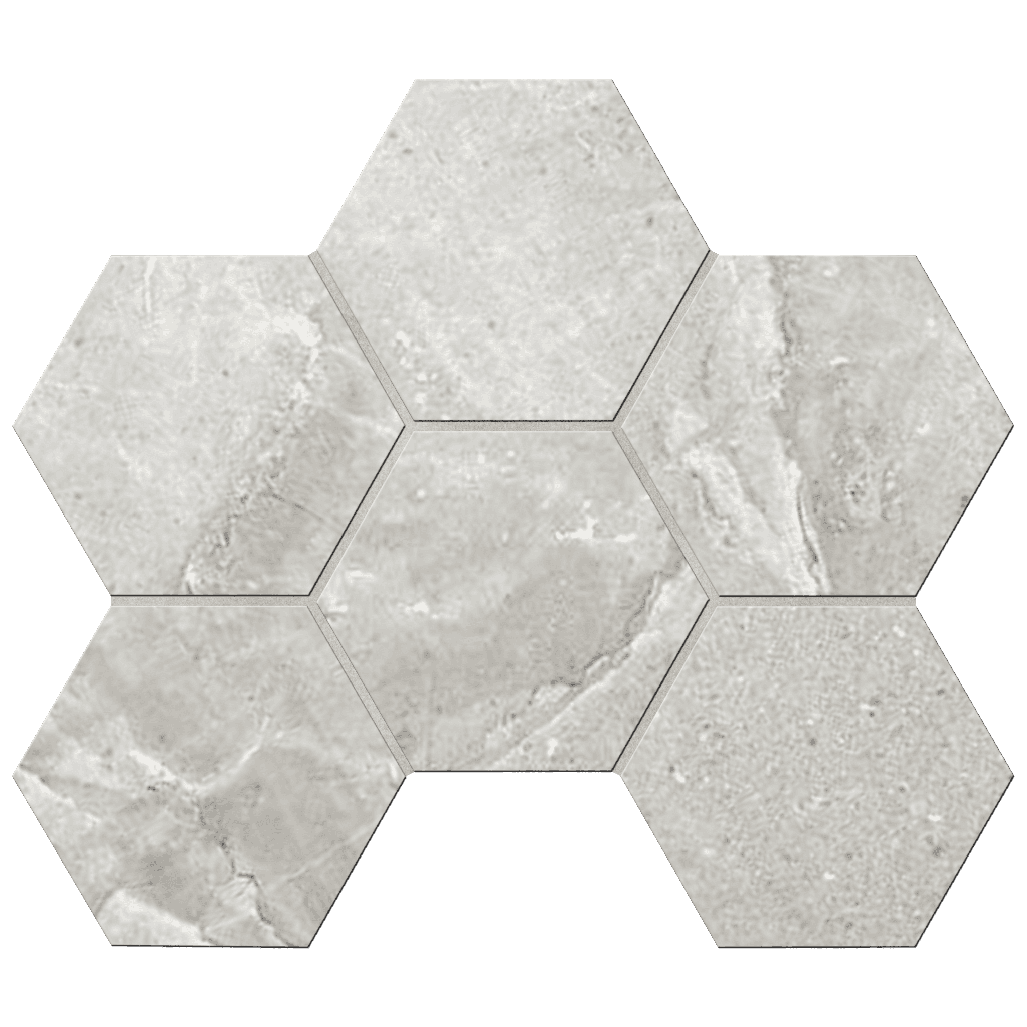 Мозаика KA01 Hexagon 25x28,5 непол.(10 мм)