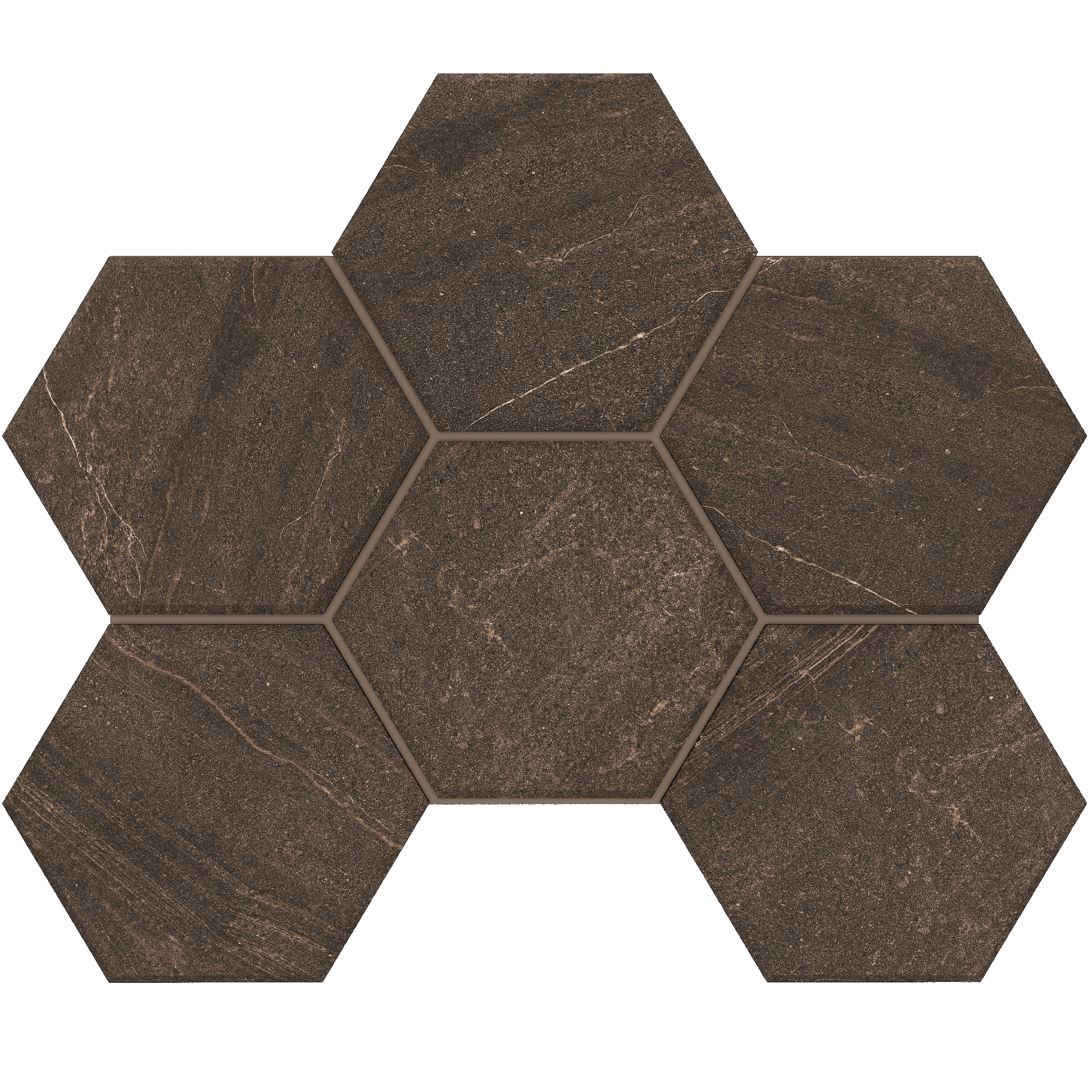 Мозаика GB04 Hexagon 25x28,5 непол.