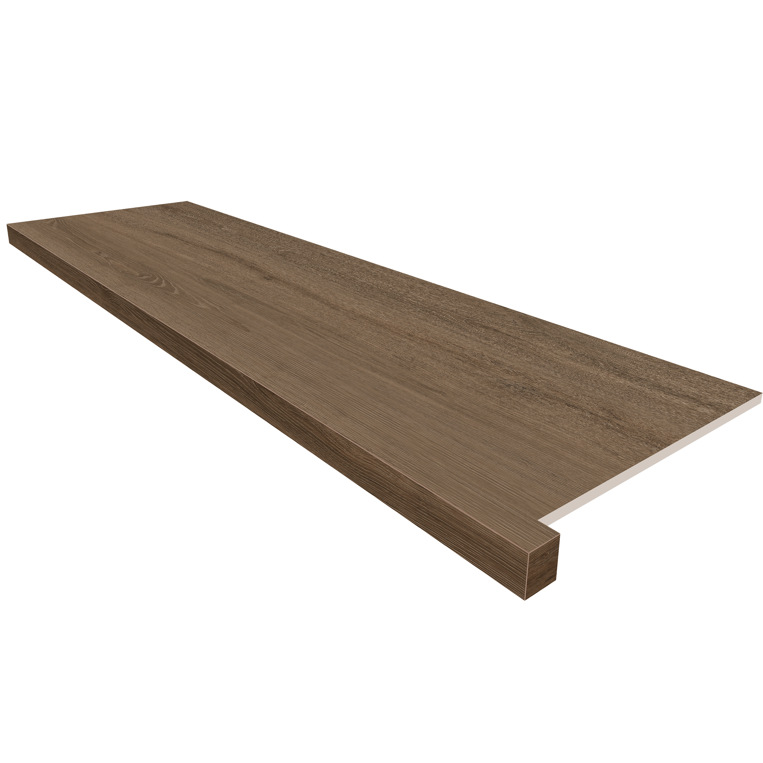 Подоконник угловой AV03 33х160 непол. с боковым выступом (левый)