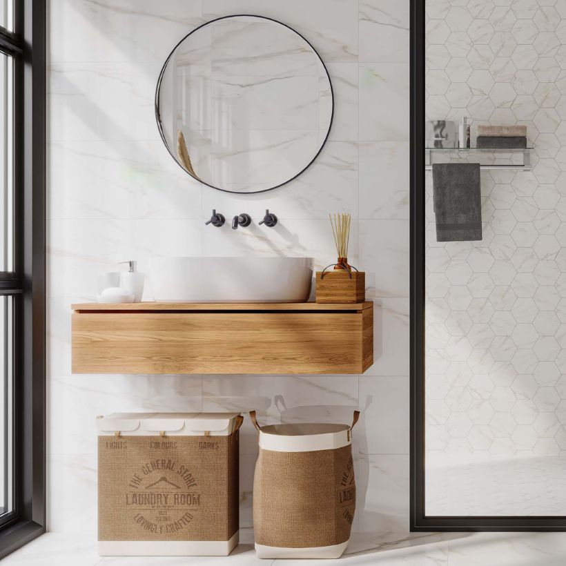  Ванная в стиле кантри