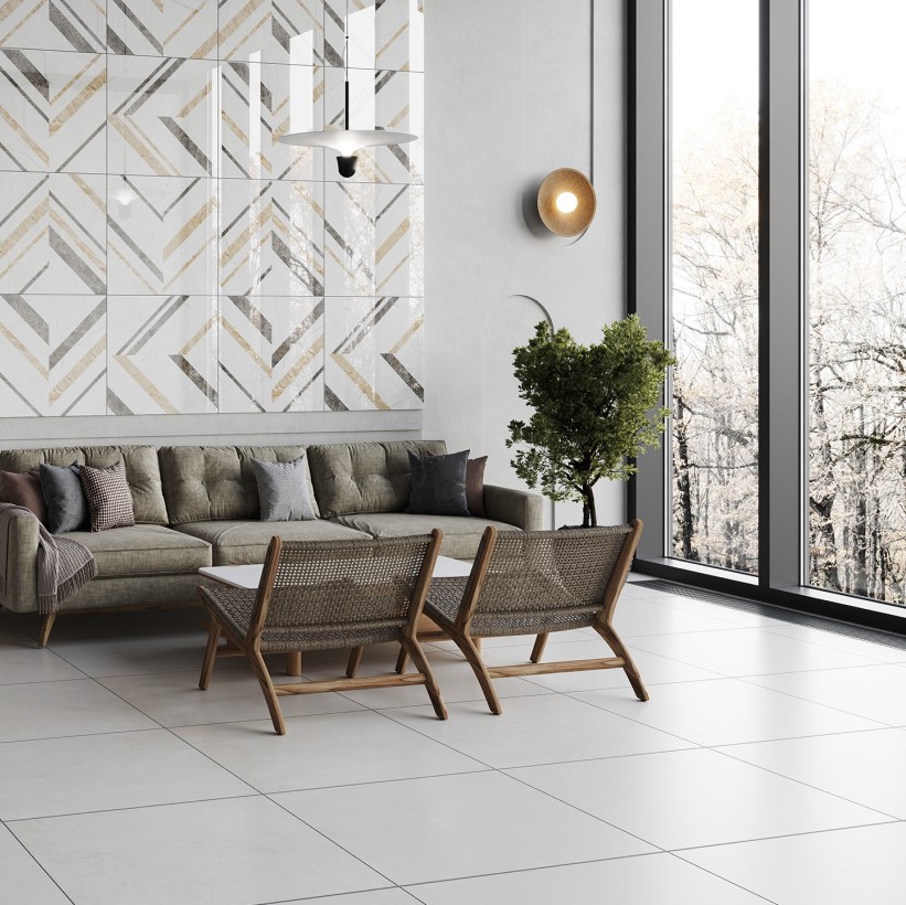 Полоски в интерьере: идеи оформления стен и потолков