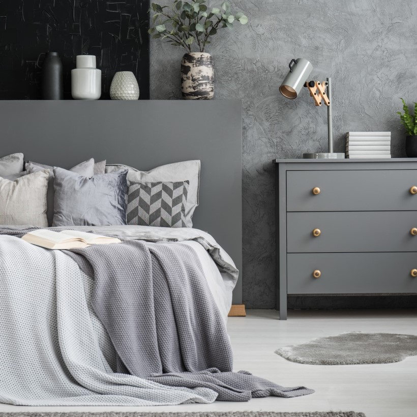 Дизайн спальни в серых тонах: как создать стильный и уютный интерьер