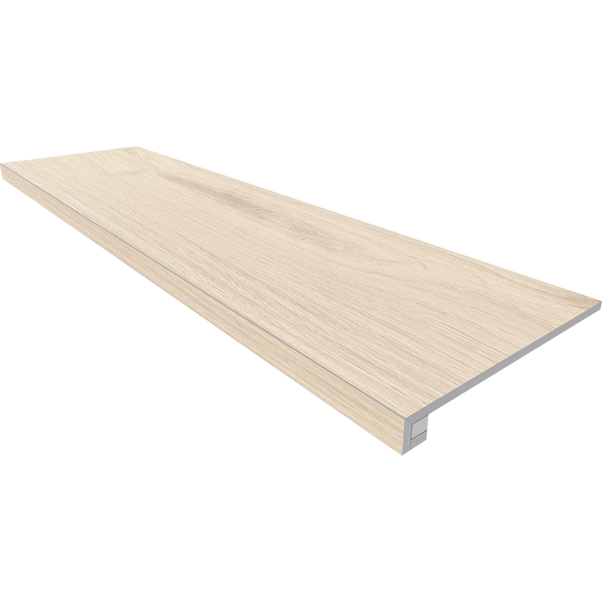 Комплект (Ступень AV01 (33x160) непол. (прямоугол. бортик) без насечек + Подступенок (14,5x160))