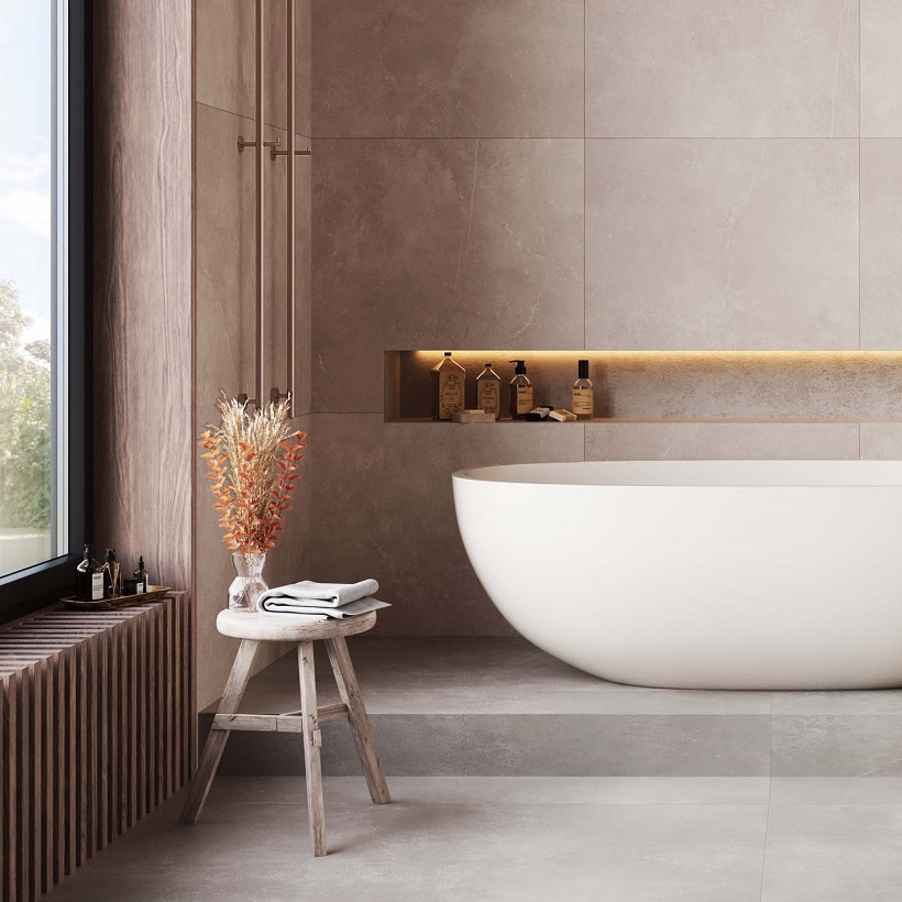 Комплексные решения для семейного интерьера с керамогранитом Estima 