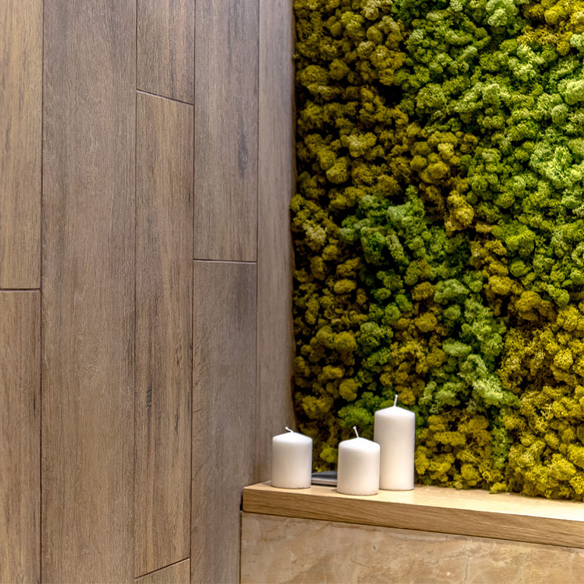 Ванная комната в эко-стиле