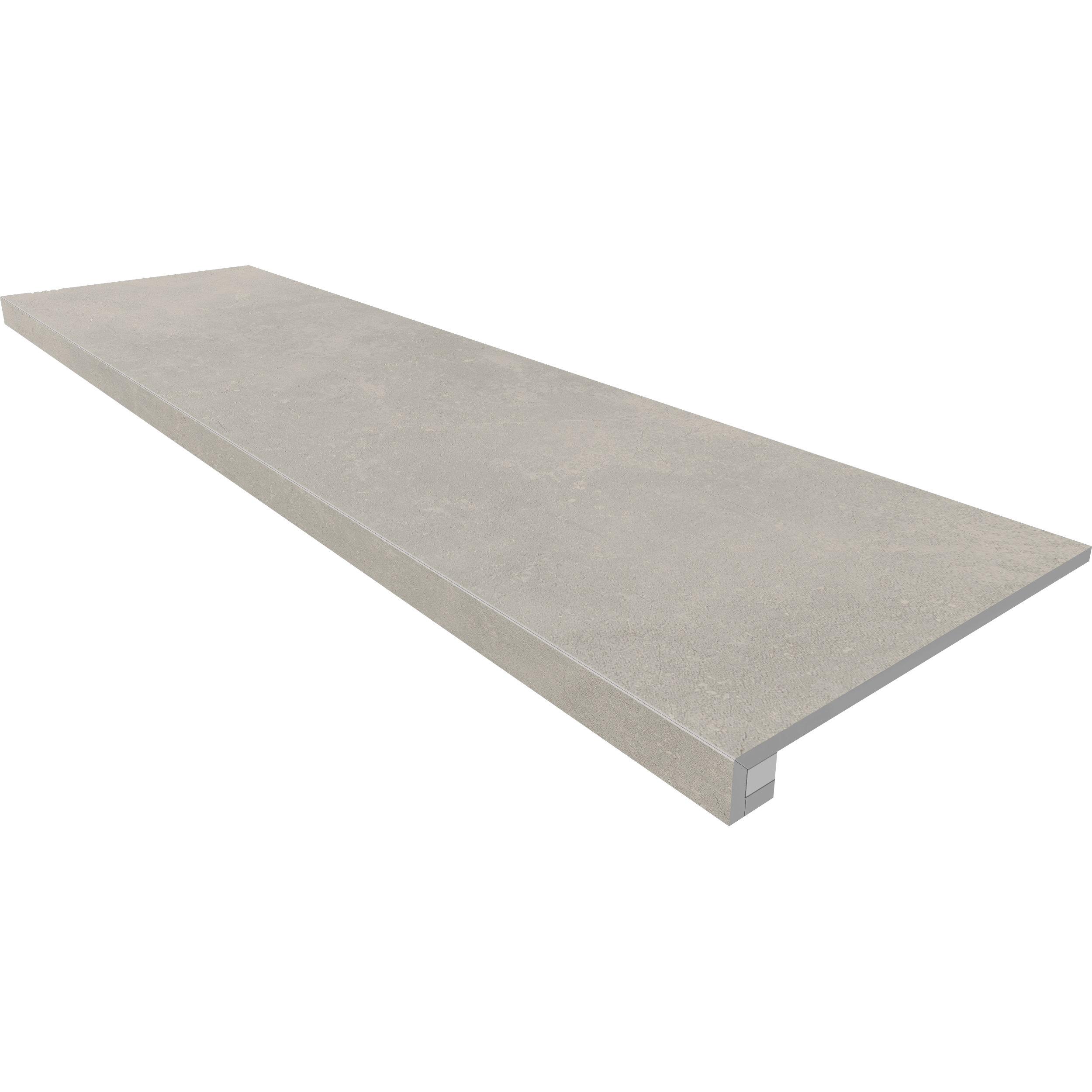 Комплект (Ступень MM02 (33x120) непол. (прямоугол. бортик) без насечек + Подступенок (14,5x120))