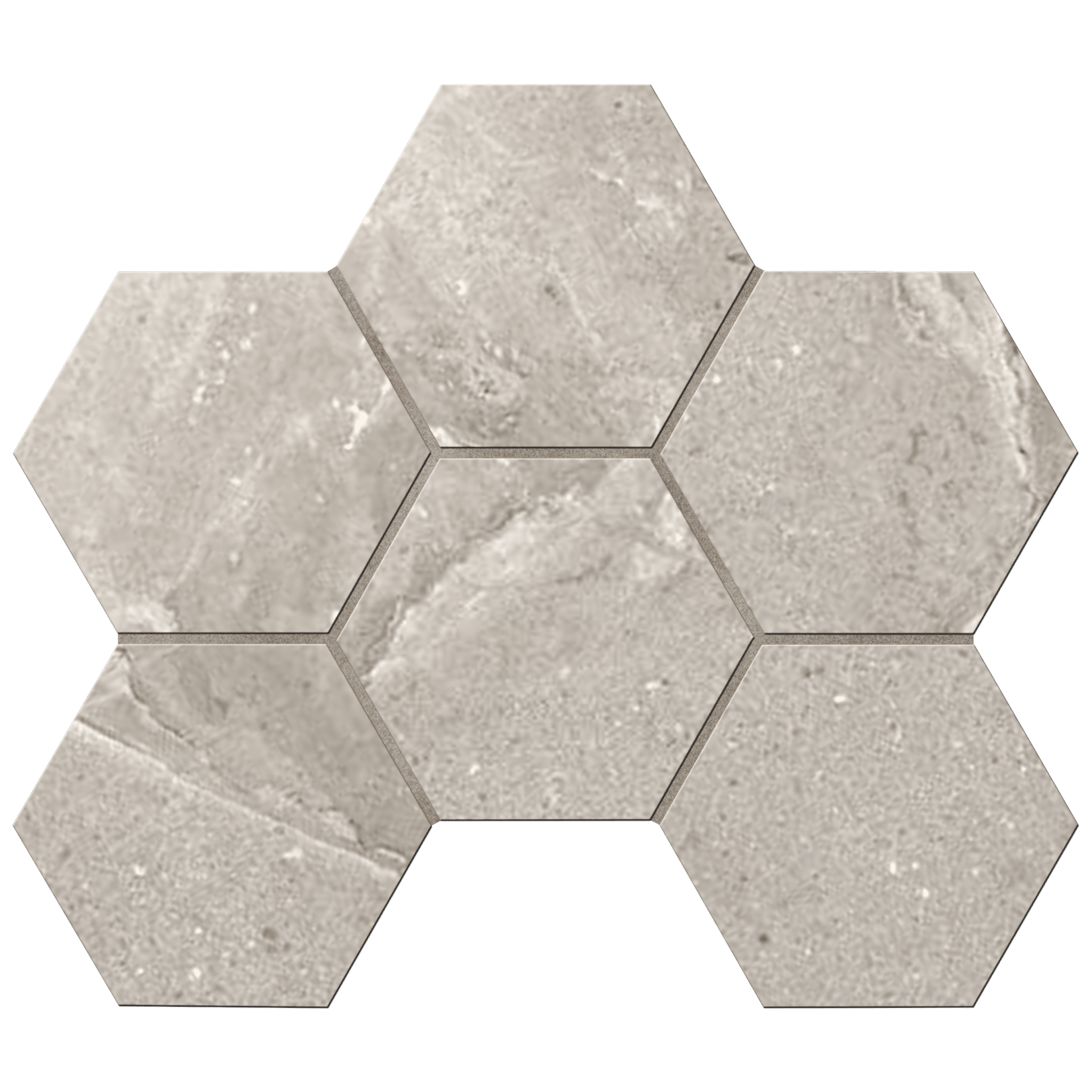 Мозаика KA03 Hexagon 25x28,5 непол.(10 мм)